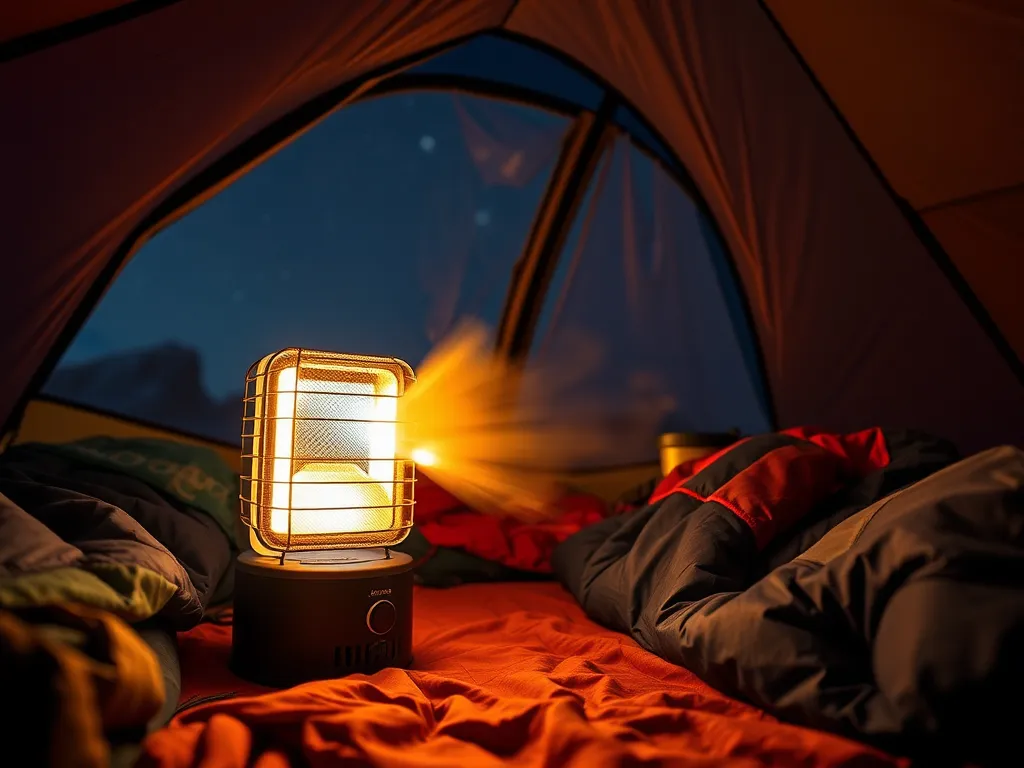 Jak ogrzać namiot? Skuteczne sposoby na chłodne noce