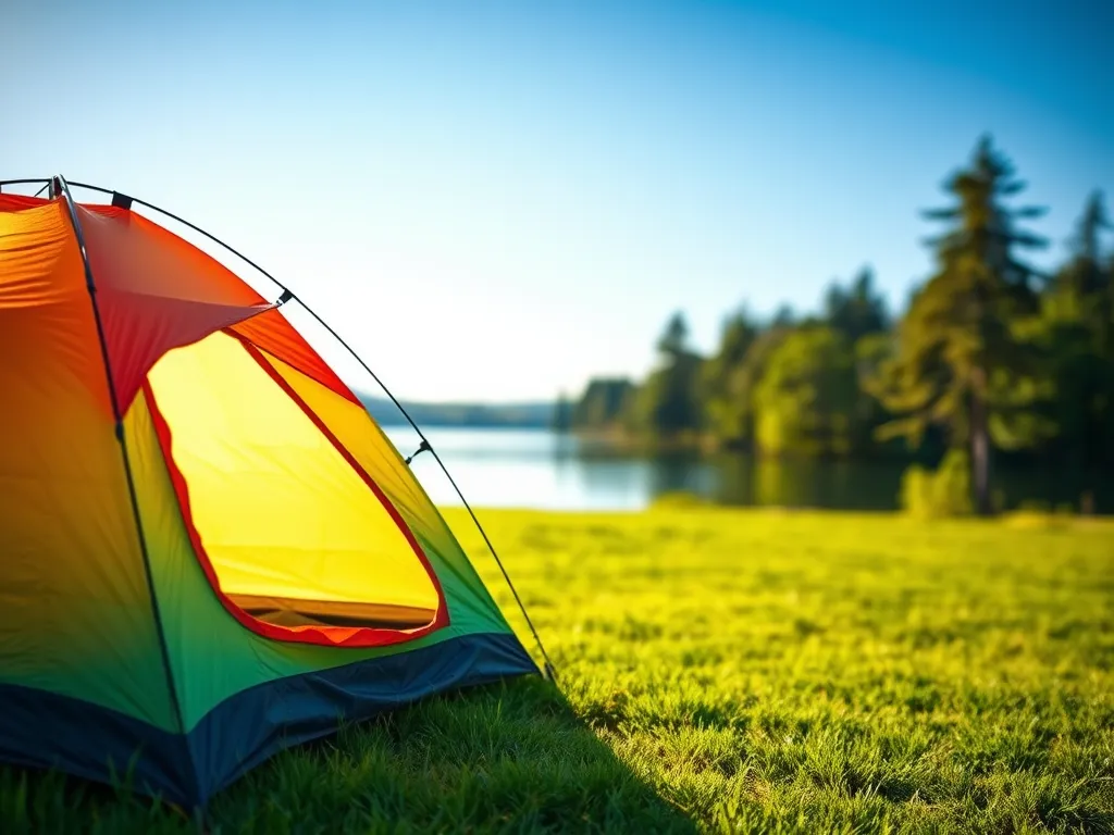 Gdzie można rozbić namiot nad jeziorem w Polsce?