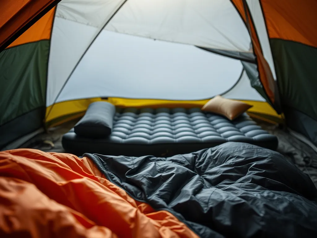 Na czym spać w namiocie? Wygodne i praktyczne rozwiązania